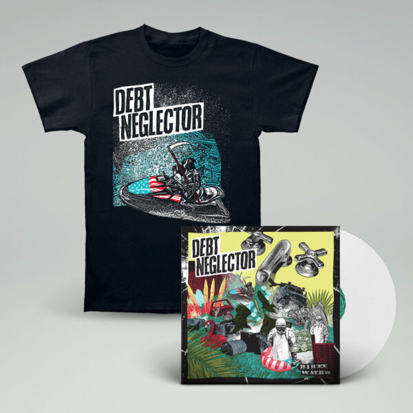 Debt Neglector 'Dirty Water' tee and vinyl